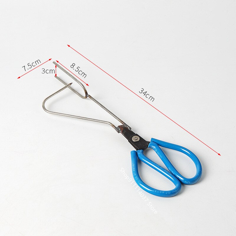 Pinze Per Smalto In Acciaio Inox Per Ceramica – Antiscivolo, Resistenti Al Calore, Ideali Per Modellare E Maneggiare Pezzi Fragili, Con Impugnatura Ergonomica Rossa