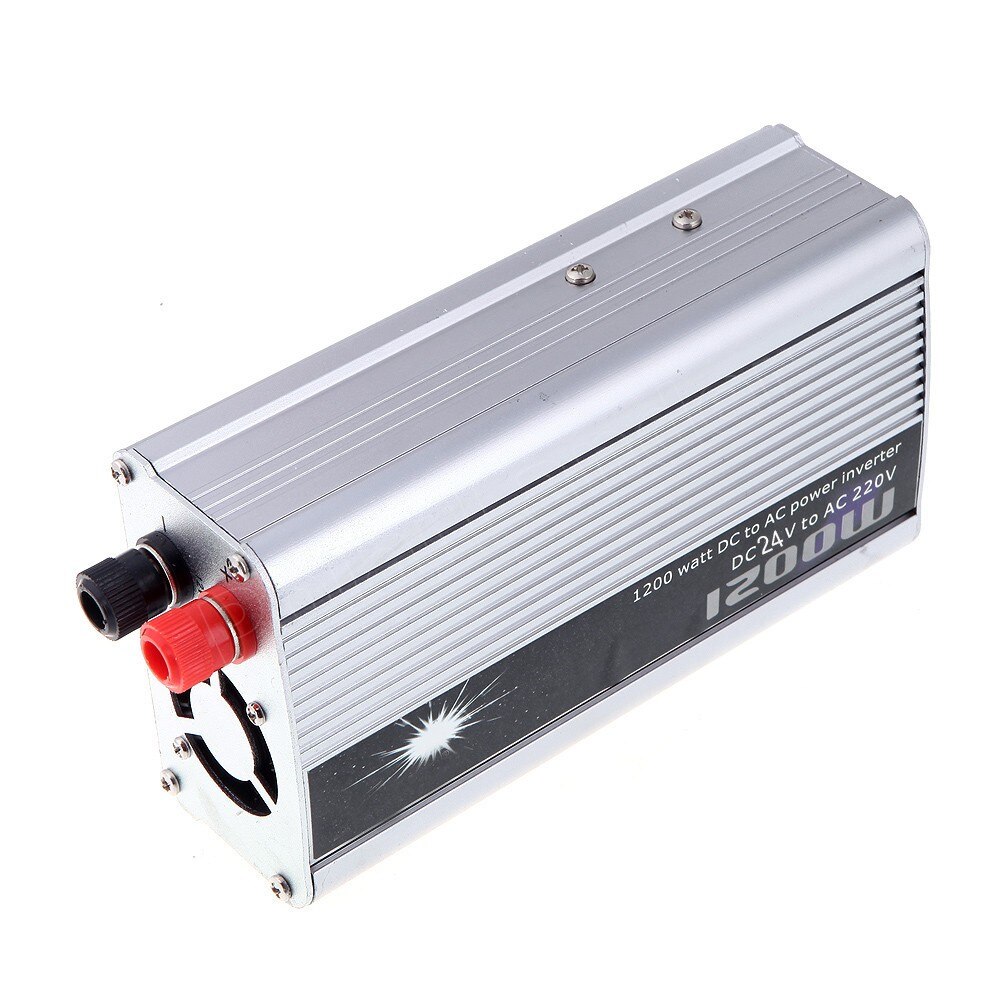 24V DC to AC 220V 1200W Inverter Converter USB Charger Modified Sine Wave Adapter 50HZ Car Auto Power supply