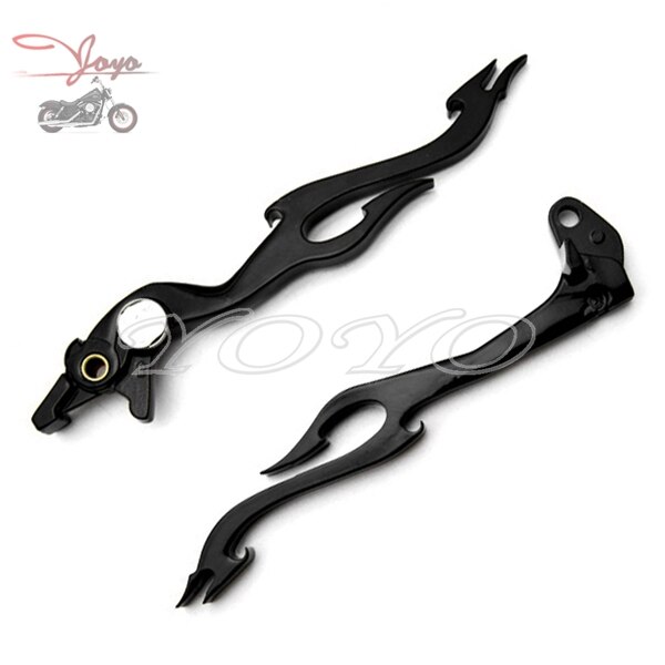 Motorrad Aluminium Flammenform Kupplung Bremshebel Für GSXR600 GSXR750 GSXR1000 TL1000S GSR600 GSR SFV650 Gladius