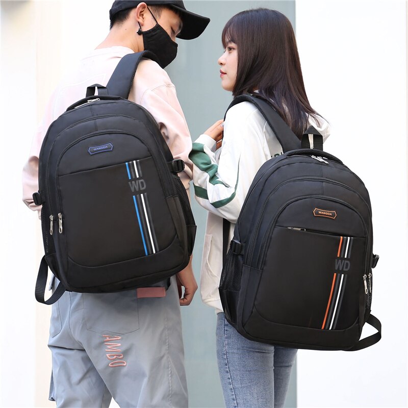 Homens de Negócios de moda Mochila Grande Capacidade Bolsa Escola Para Adolescentes 15.6 Polegada Backapck Laptop Mochilas Escolares Do Sexo Feminino