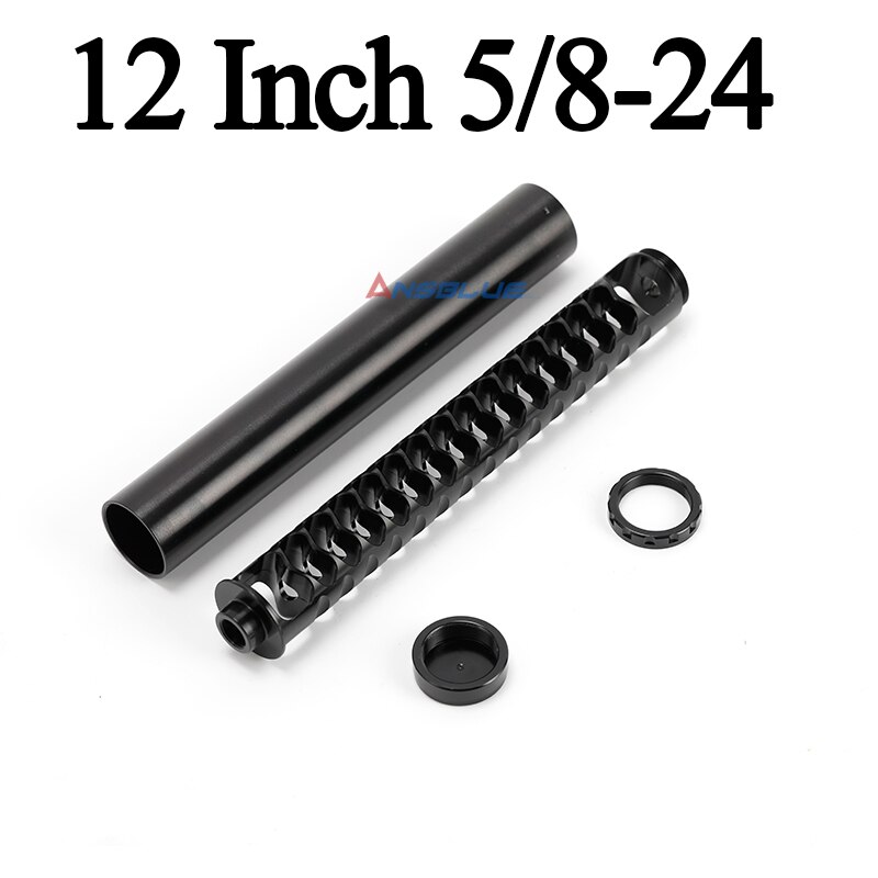 Auto Aluminium 10 Inch 12 Inch Extension Spiraal 1/2-28 5/8-24 5 Size Adapter Auto Brandstof Solvent trap Filter Voor Napa 4003 Wix 24003: F2 12 Inch 1-2-28 B