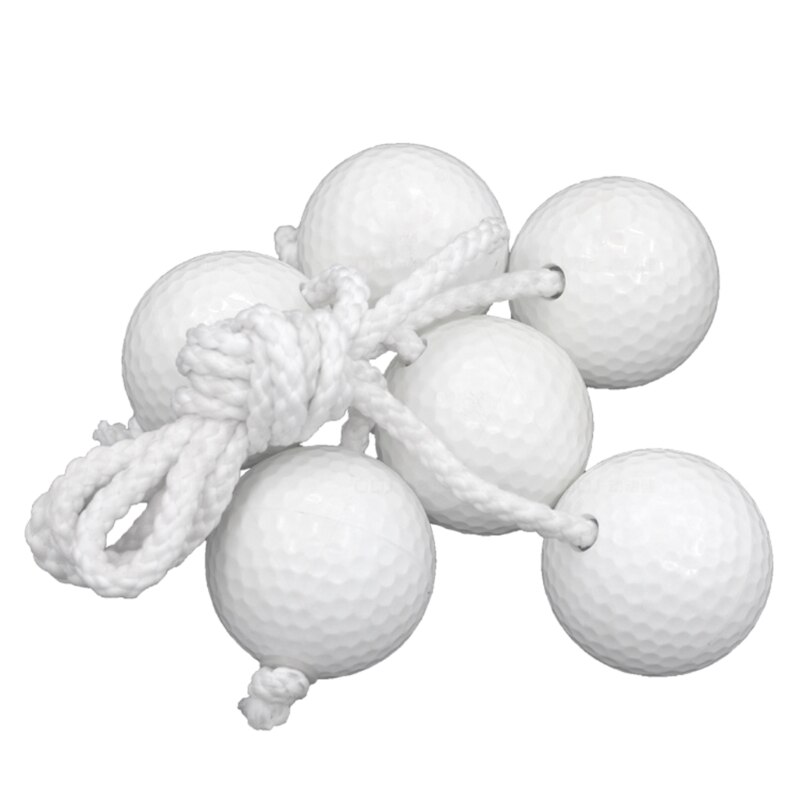 3 Pairs Ladder Ball Replacement Ladder Balls PE Ladder Toss Set Toss Game Balls: white