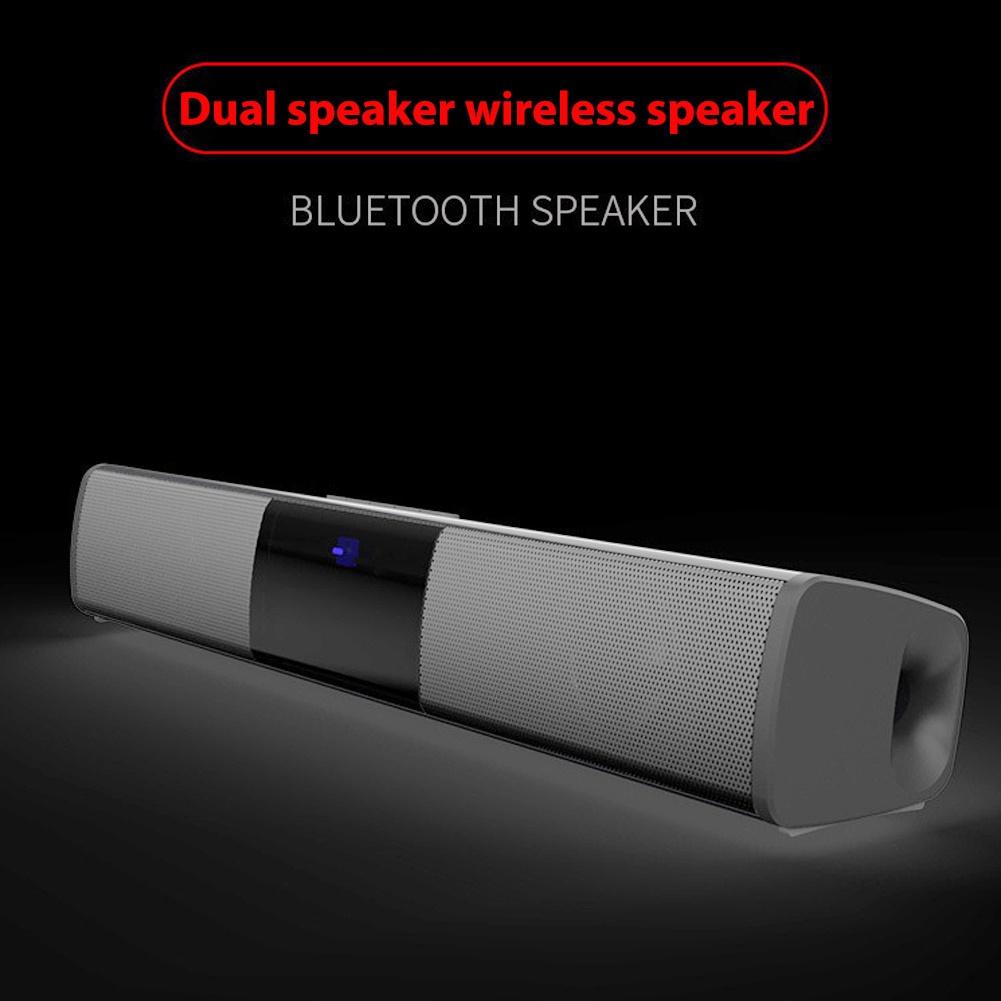 Home Theater Lange Soundbar Fm Radio Subwoofer Stereo Draadloze Bluetooth Speaker Bluetooth Speakers Draagbare