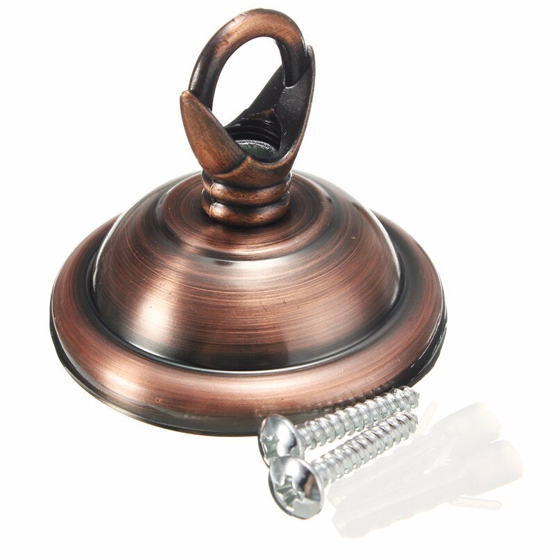 Smuxi Vintage Ceiling Rose Ring Plate Holder For Light Fitting Chandelier Lamp: 1