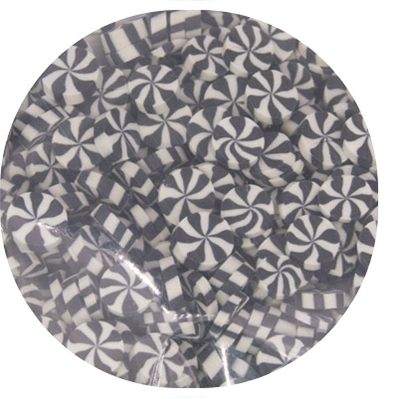 30g doux polymère argile tranches noël bonbons arrose pour Slimes remplissage charmes moelleux boue remplissage bricolage artisanat accessoire: 9 candy shape