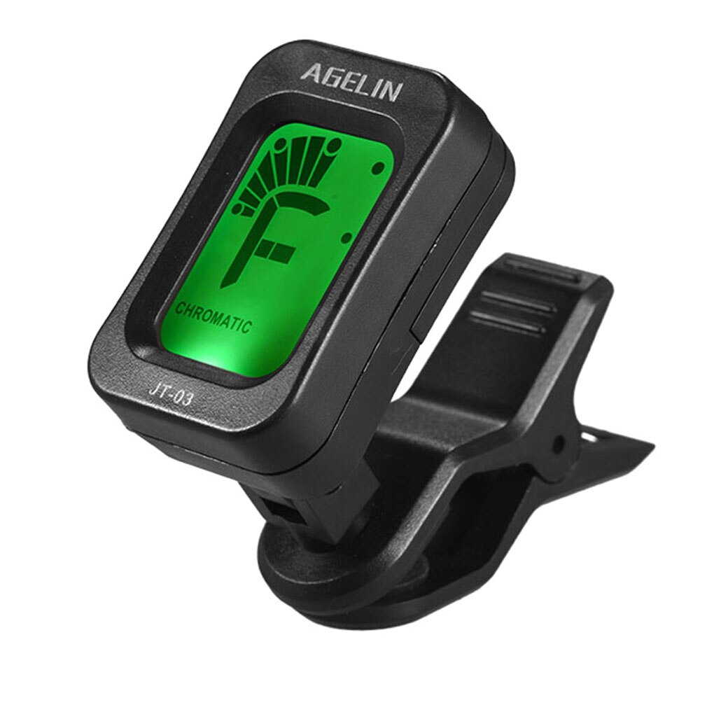 1 Pcs LCD Display Guitar Tuner Rotatable Clip-on Guitar Tuner Stringed Musical Instrument Accessories: 02