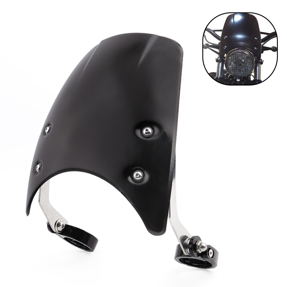 Aluminium Windscreen 3941mm Fork Mount Windshield... Grandado