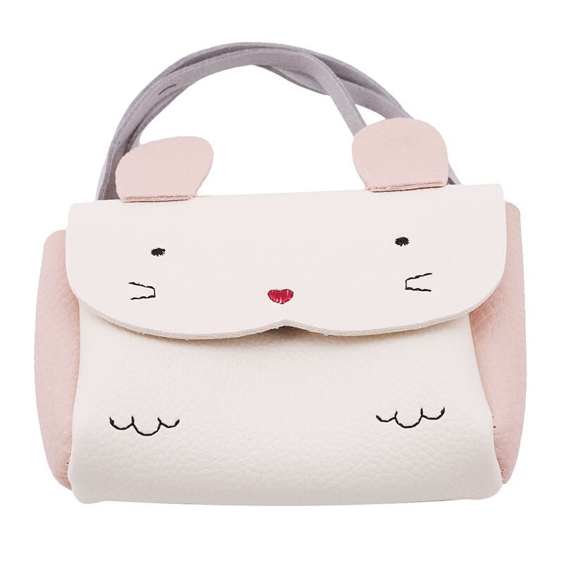 Girls PU Coin Purse Bag Wallet Kids Rabbit One Shoulder Bags Small Coin Purse Change Wallet Kids Bag