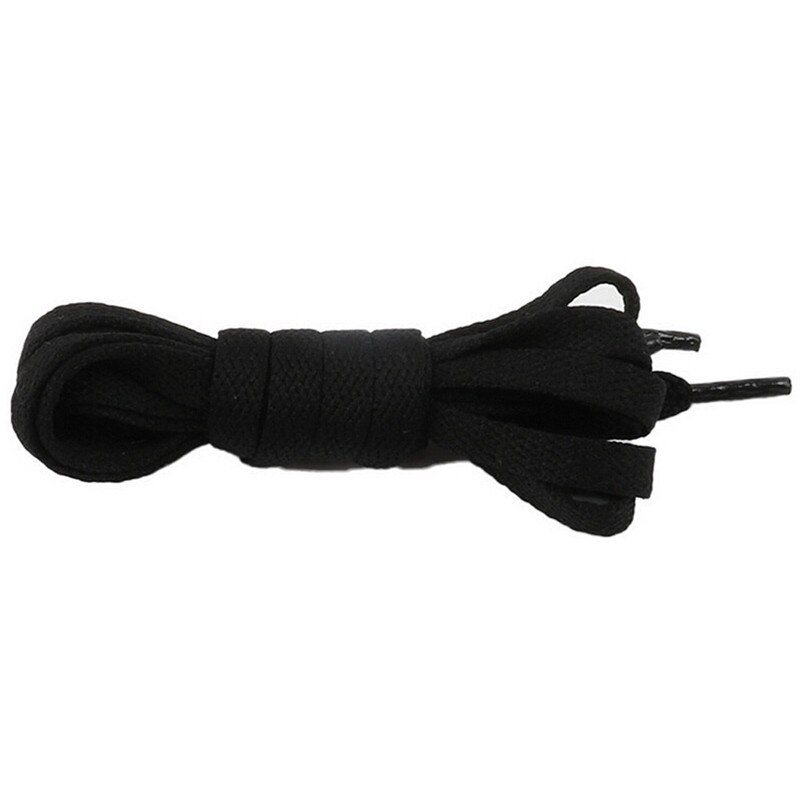 120cm Flache Schnürsenkel Farben Sneaker Schnürsenkel Saiten Schnürsenkel Schnürsenkel Ersatz leinwand schuhe Spitze lässig schuhe schnürsenkel: BK