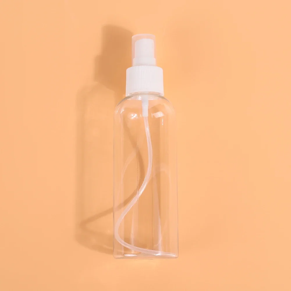 Reizen Transparante Hervulbare Flessen Doorzichtige Plastic Parfum Verstuiver Kleine Spuitfles 5/10/20/30/50/60/80/120/150/200/250 ml: Bruin
