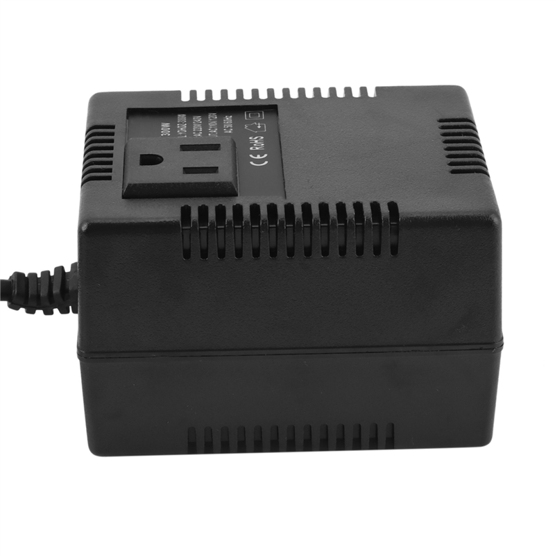 B84b-2x 300w spenningsomformer 220v to 110v transformator nedtransformator spenningsomformer reiseadapter eu-plugg