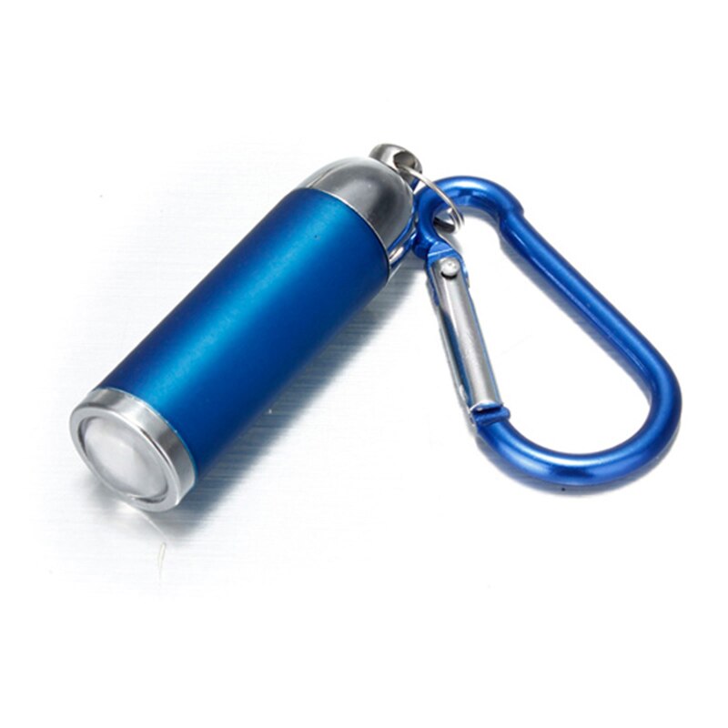 Mini LED Taschenlampe KeyChain Schlüsselring Ultra Helle Tragbare Für Camping Outdoor LXH: Blau