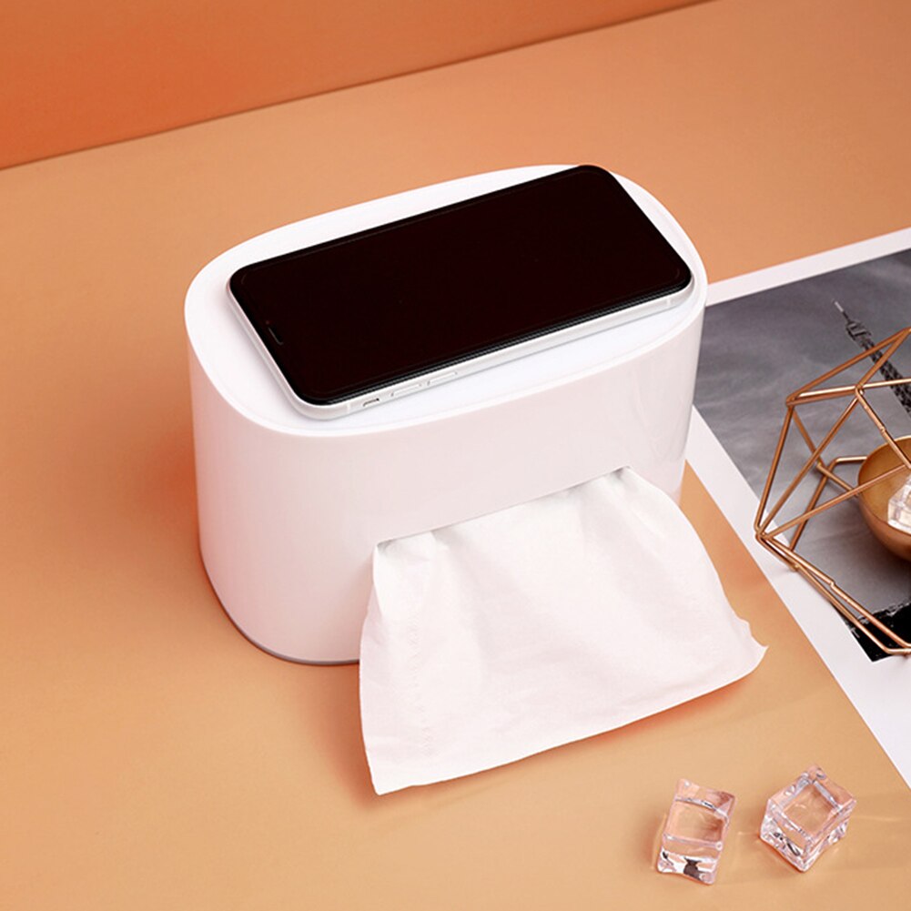 Caja para pañuelos sencilla, contenedor de papel tisú para el hogar y la sala de estar, caja protectora de papel, recipiente de servilleta, estuche protector, Decoración de mesa