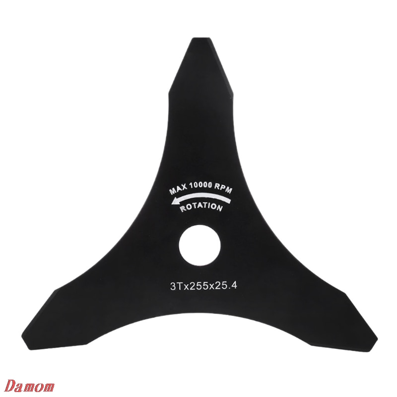 3 Teeth Brush Cutter Brushcutter Trimmer Blade Strimmer Lawn Mower Accessories