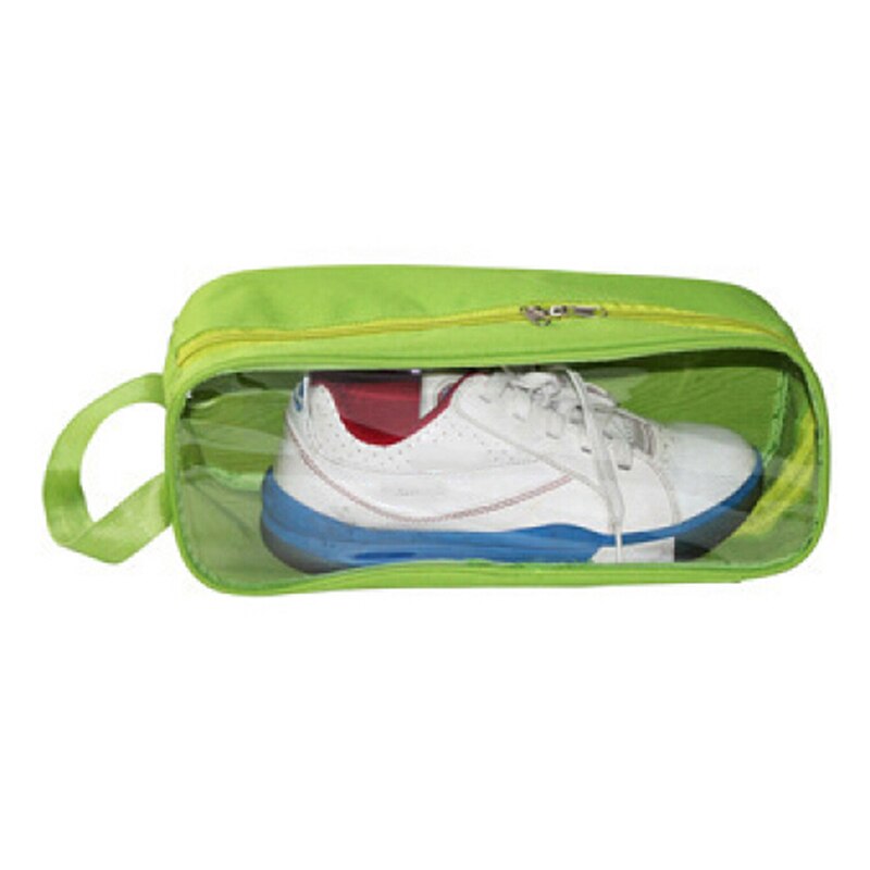 Waterdicht Voetbal Schoen Tas Reizen Boot Rugby Sport Gym Carry Storage Case Box Draagbare Organizer Tassen Schoen Sorteren Pouch: Green