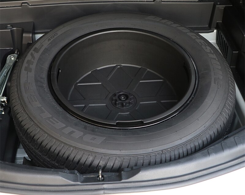 For Toyota RAV4 Trunk spare tire storage box change device box debris storage box decoration car Accessories