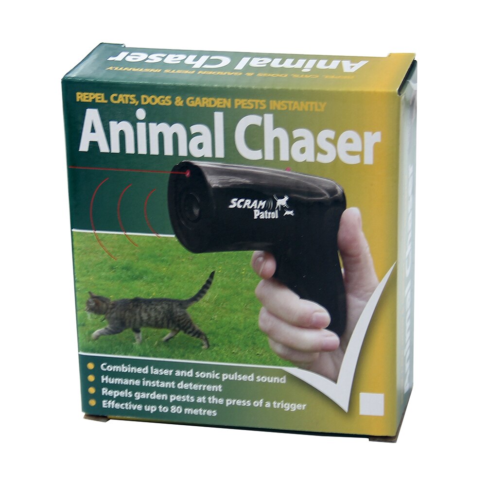 Edgvsrng Ultraschall Katze Hund Repeller Stock Weg Hund Jagen Anti Gebell Stoppen Rinde Werkzeug Ausbildung Liefert Mit LED Taschenlampe: 0027-BK