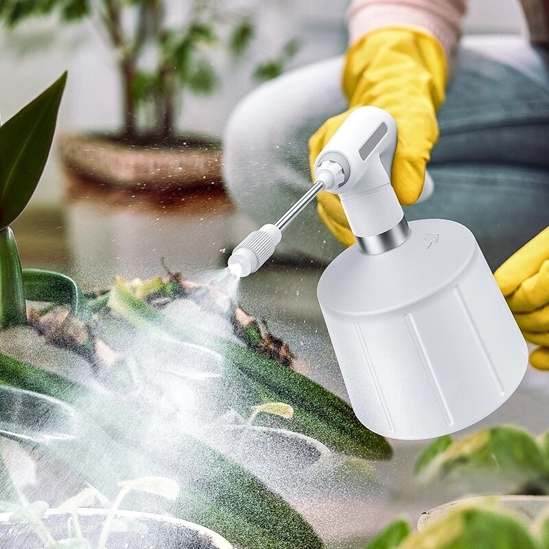 2L Electric Plant Mist Spray Bottle Automatic Garden Watering Can Water Sprayer Sterilizations Car Wash