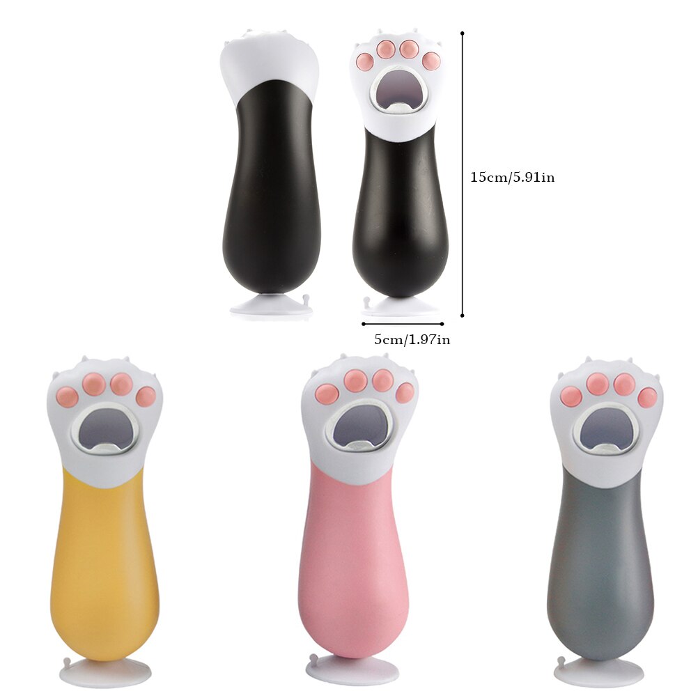 Draagbare Creatieve Kat Poot Vormige Flesopener Glas Bier Flesopener Keuken Gadget Gereedschap Beer Bar Tool Klauw Voor Keuken
