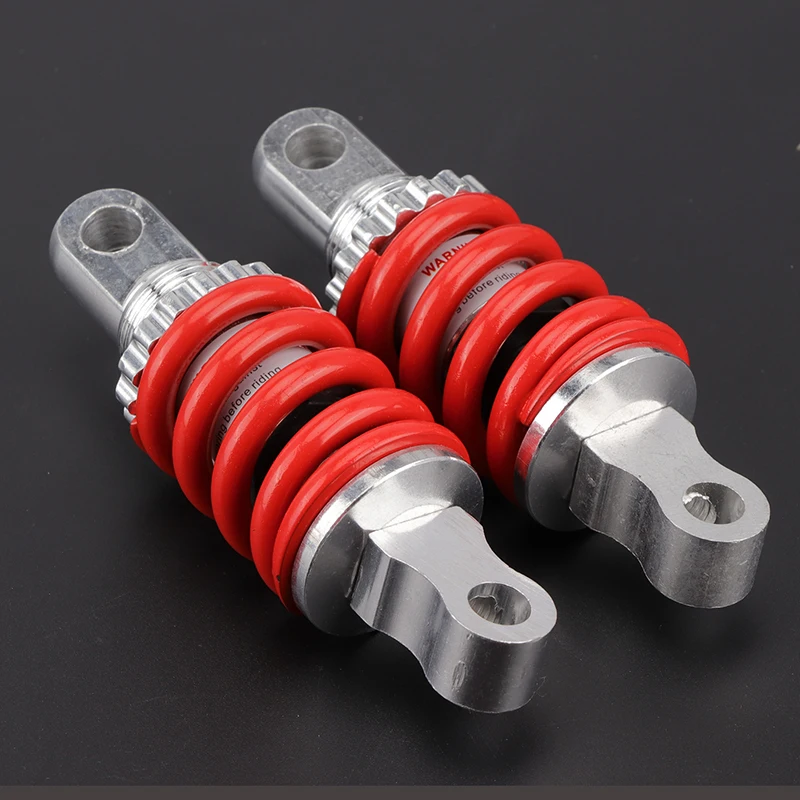 Amortiguador Universal de 105MM, suspensión trasera de 6mm, resorte para patinete eléctrico, Go kart, Dirt Pocket Bike, accesorios para motocicleta