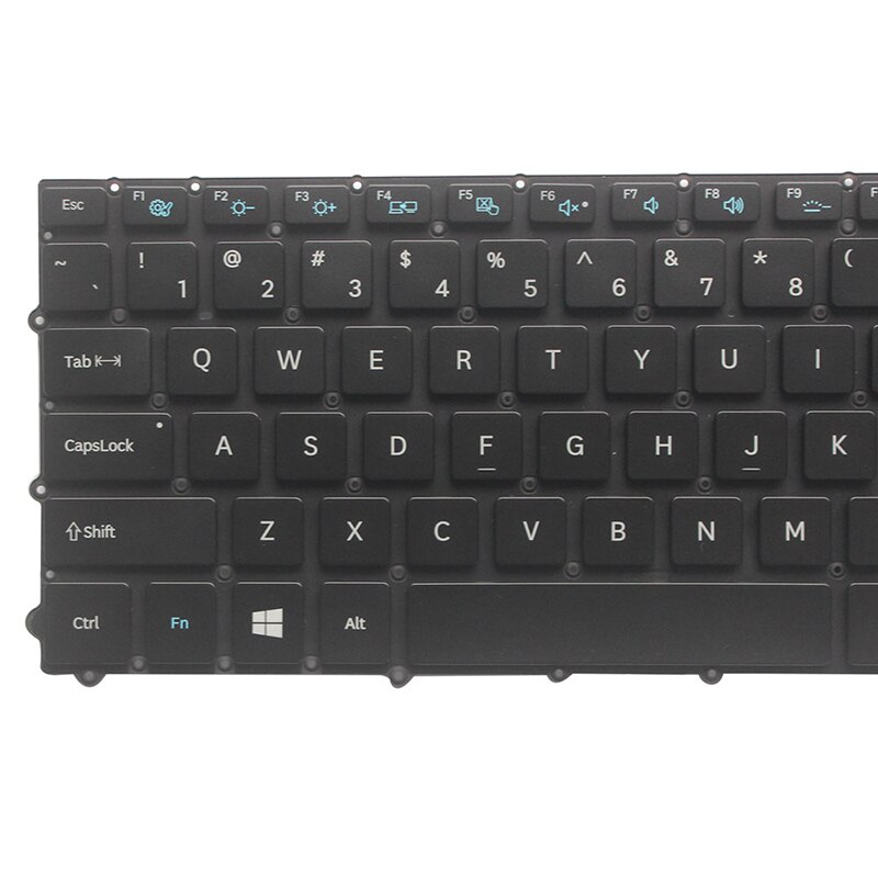US Laptop Keyboard For Samsung NP900X3L 900X3L With Backlit black