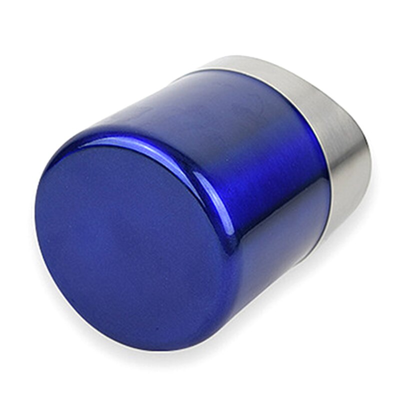 Stainless Steel Trash Bin 1.5L Mini Car DustBin Swing Lid Kitchen Worktop Waste Rubbish Trash Can