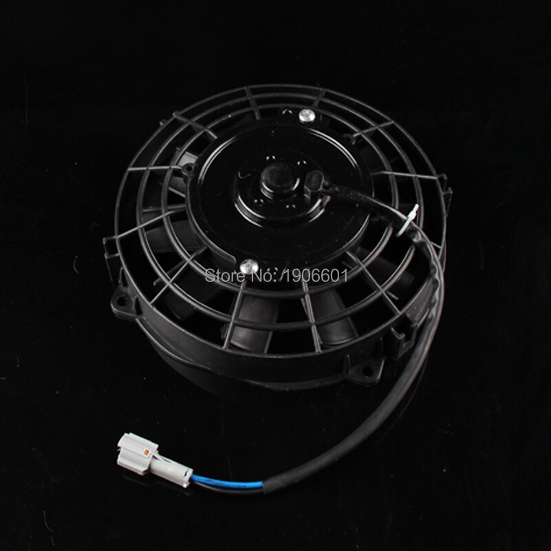 CNC Dirt Pit Bike Motorcycle ATV Quad Oil Cooler Water Cooler Radiator Electric Cooling Fan for feishen linhai 300cc H300