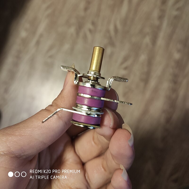 2Pcs Universal Electric oven Thermostat Mechanical Adjustable Temperature Switch Controller Electric heater parts Accessories