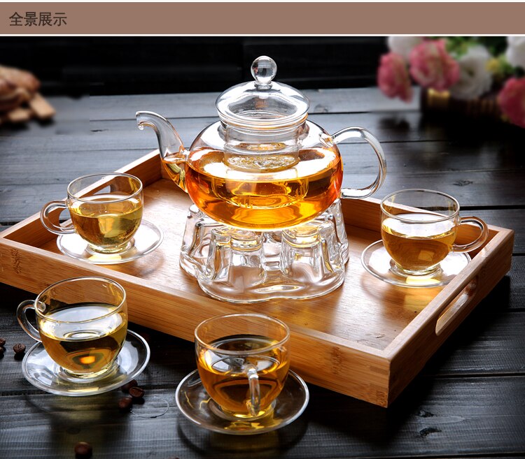 best choice glass teaset, whole teapot sets, Home ware teapot kettle supply,600-800ml glass tea set