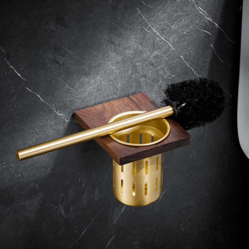 Wc Houder Borstel Goud Bad Wc Scrub Borstel Houder Set Met Borstel Wall Mounted Aluminium Badkamer Accessoires: Style 5