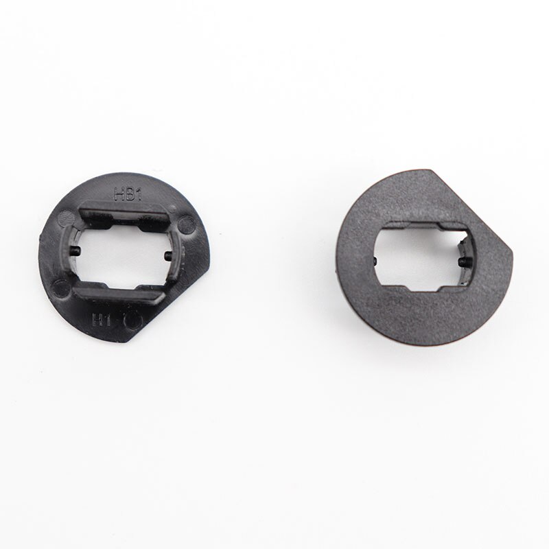2 stk.  h1 bil led -lyskaster pære adapter holder sokkel hodelykt holdere