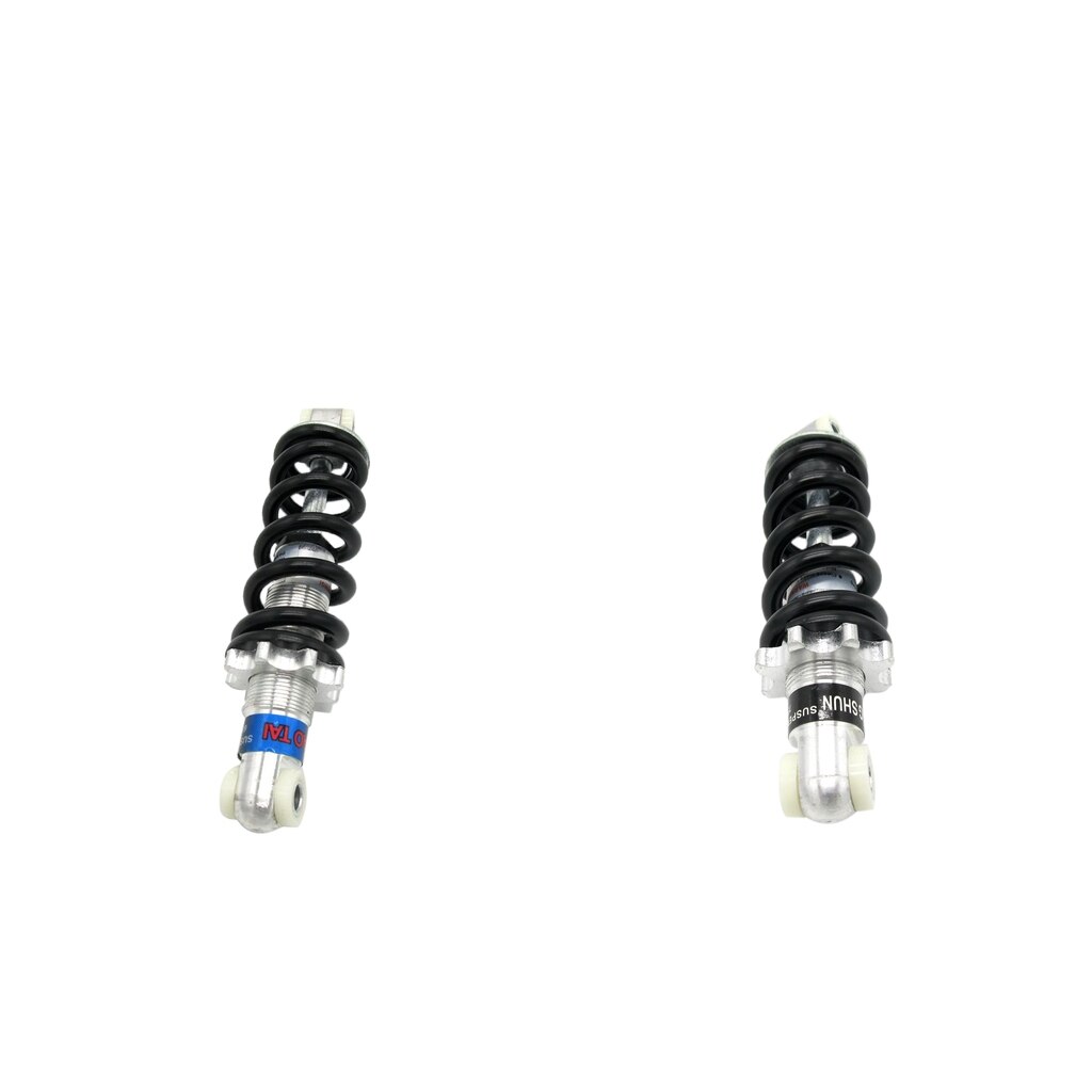 2 Packs 150mm 750LBs+170mm 650LBs ATV Scooter Shock Absorber Rear Suspension