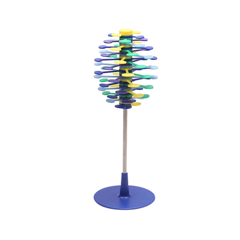 1 stuk roterende lolly decompressie speelgoed bureau plezier stressverlichter draai speelgoed tafeldecoratie drukverlagend speelgoed