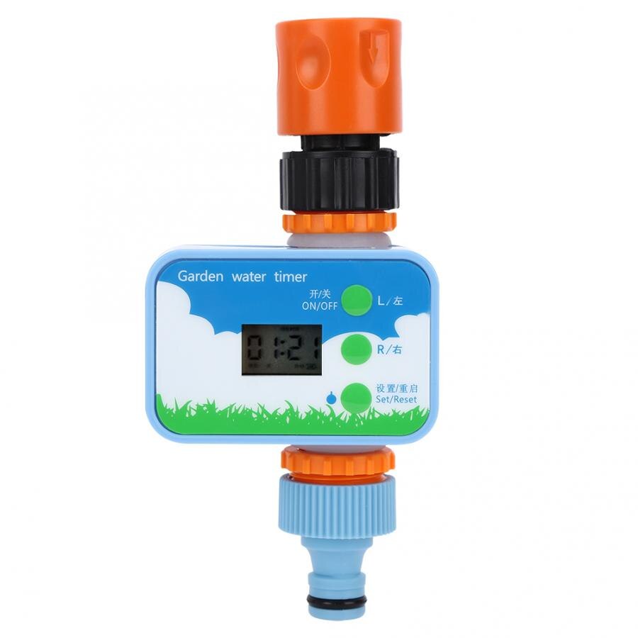 G1/2in Garden Watering Timer Irrigation Water Timer Solenoid Valve Intelligent Watering Timer with Connector