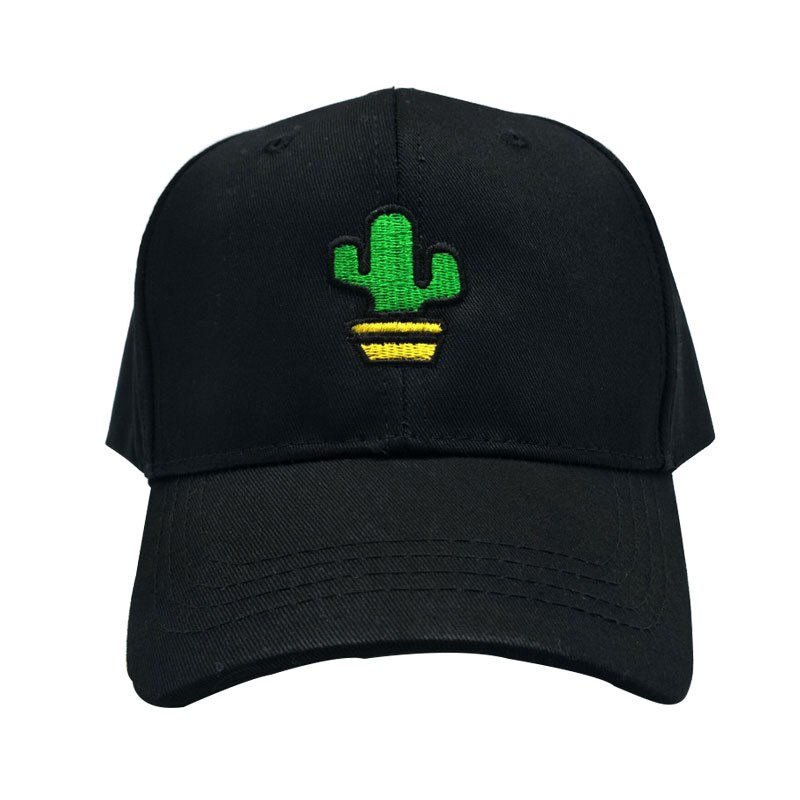 Cactus Geborduurde Baseball Cap Outdoor Sport Zonnehoed Casual Verstelbare Vader Hoed #