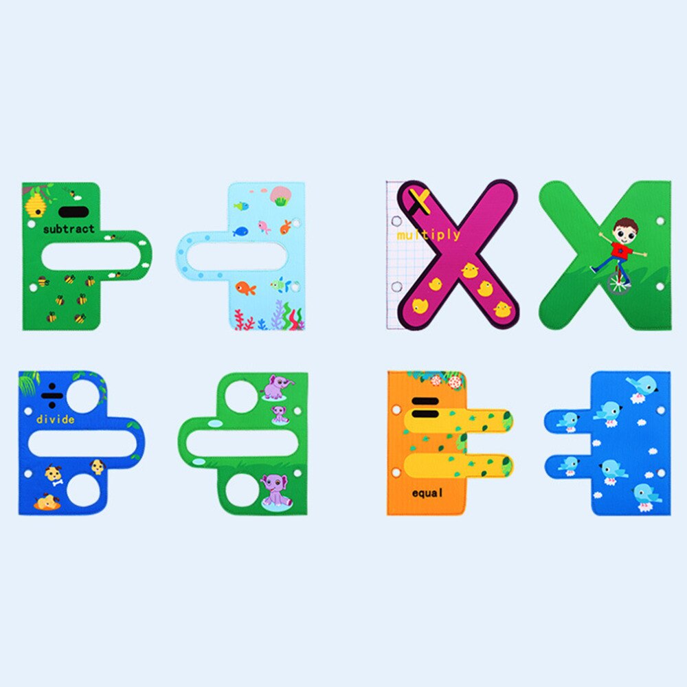 Baby Toys Early Educational Rattles Cloth Book Digital Cognition Toy For Baby Stroller Rattle Toy Crib Bed Baby Toys 0-12 Months