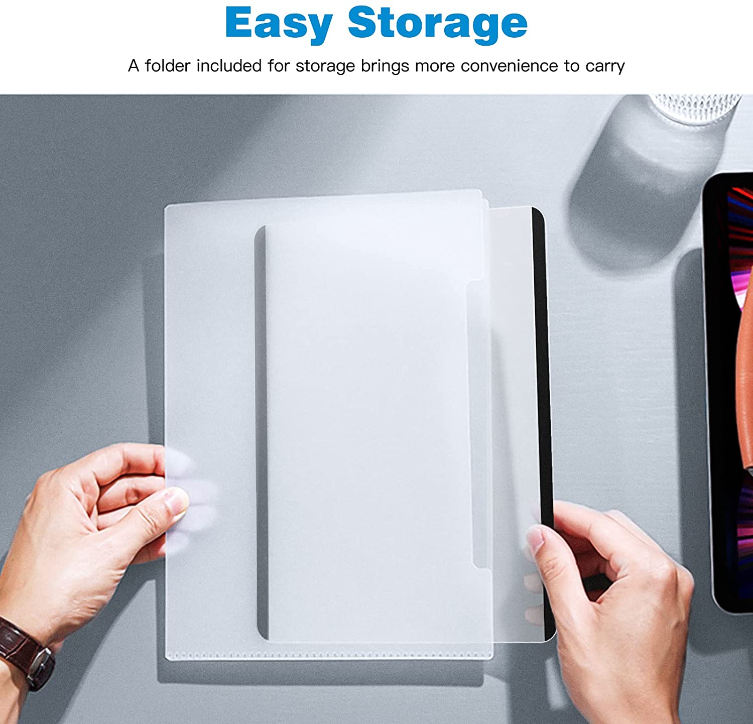 Magnetic Like Paper Screen Protector for iPad Pro 11 12 9 Feel-Paper Screen Protector for iPad Air 4 5 iPad 8 9 Generation