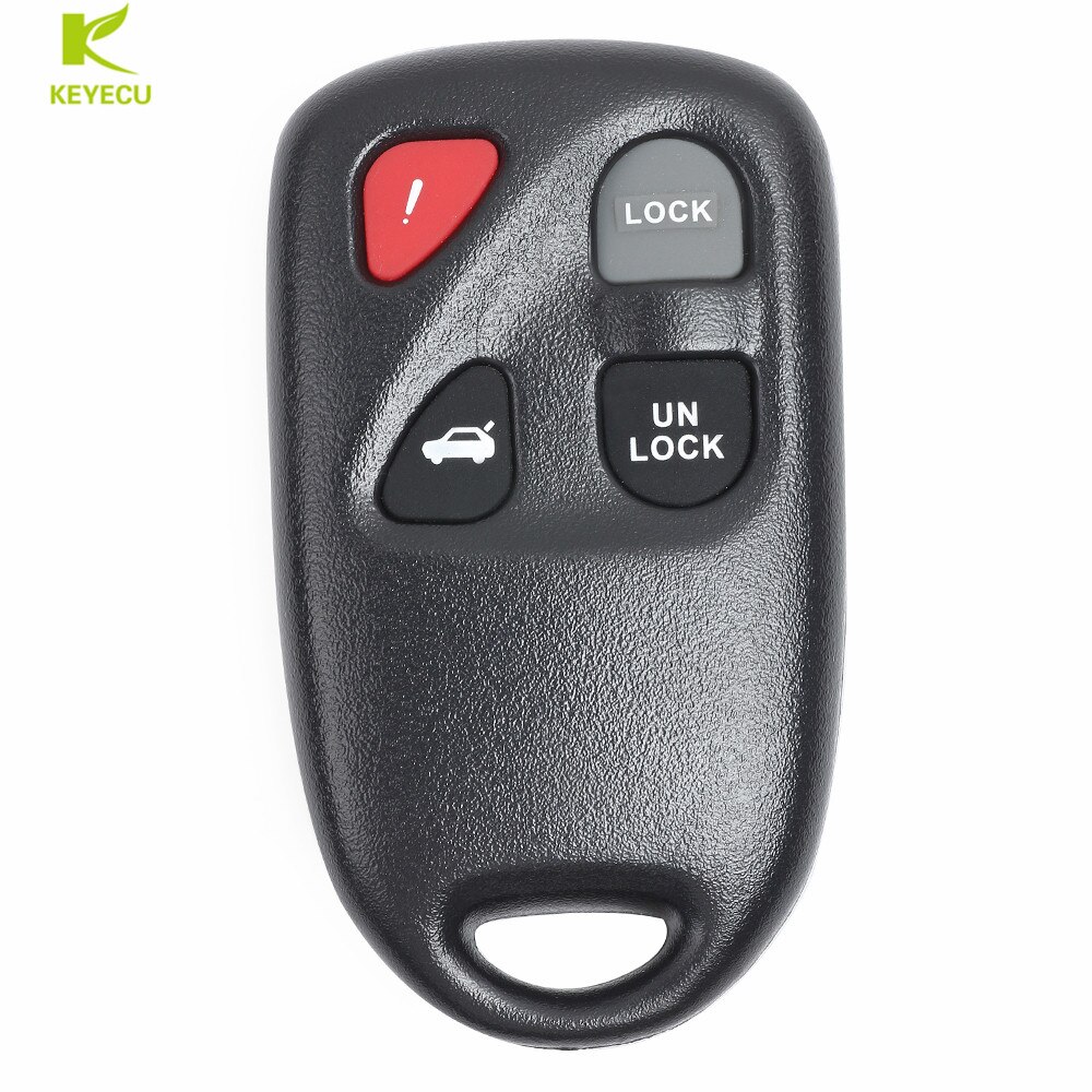KEYECU Keyless Entry Remote Car Key Fob 4Button for 2004 Mazda RX8 FCC ID: KPU41805 Model 41848