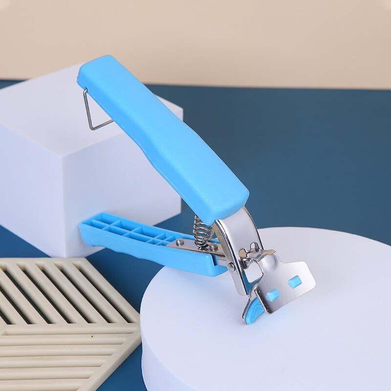 Stainless Steel Anti Scalding Clip Silica Gel Convenient Tray Lifting Device Household Kitchen Gadget Bowl Holder ZB788: color 2