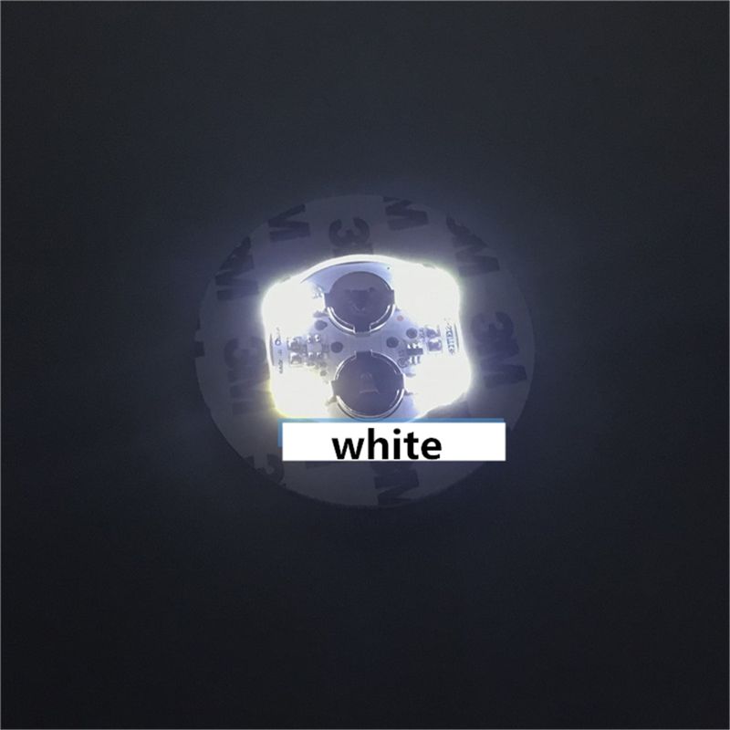 Led Coaster Licht Up Onderzetters Led Fles Lichten Fles Glorifier Led Sticker Flash Light Up Cup Coaster: WHITE