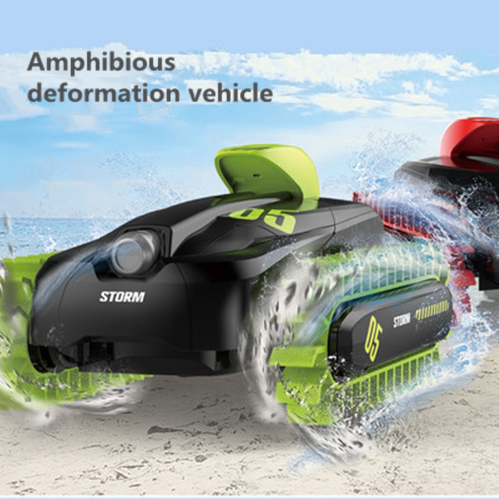 Remote control car furious Radio controlled toys STORM 2.4G 4WD Electric Stunt Amphibious Trucks RTR Toys D300429
