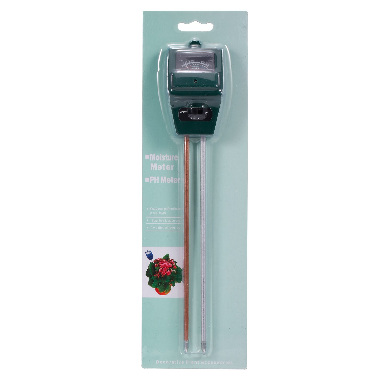 Bodem Ph Meter Bodemvochtmeter 3-In-1 Bodem Tester Voor Vocht Licht Ph Gazons Farm Planten kruiden