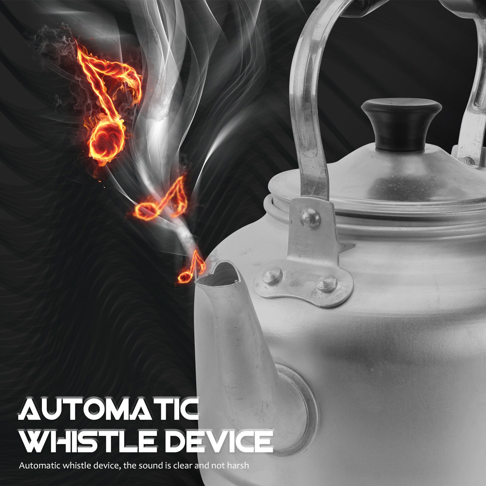 1pc wytrzymały czajniczek aluminium Teakettle Dom gęstnieć Teakettle kuchnia dostarczać