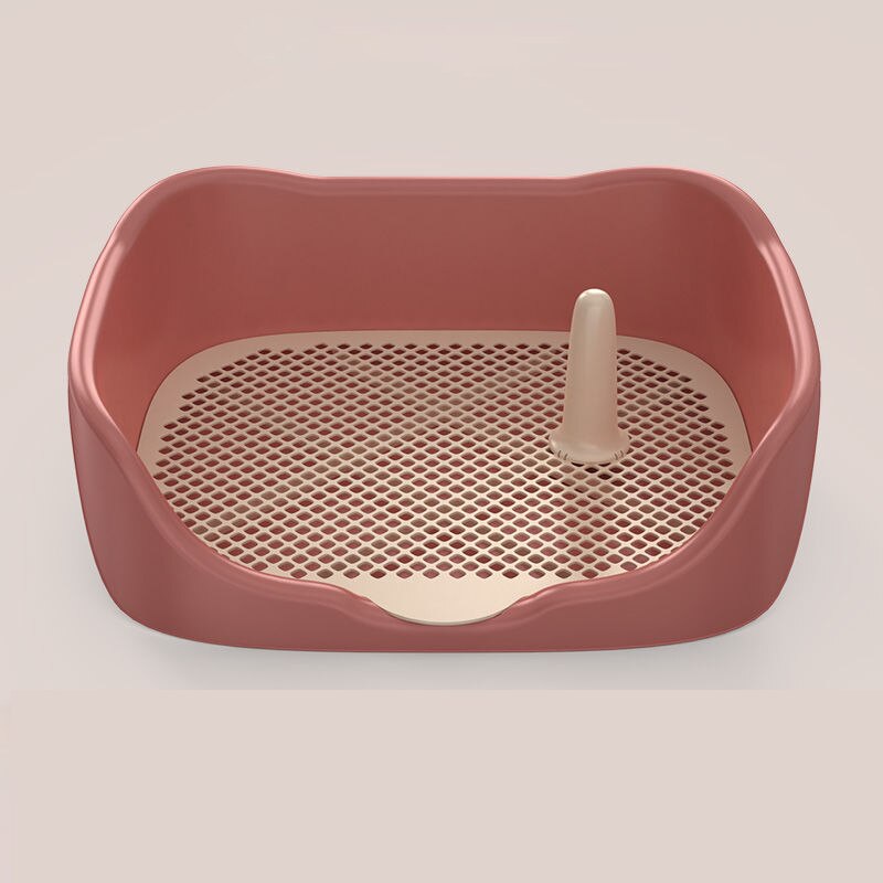 2 Size Draagbare Kat Hond Wc Plastic Training Kitten Konijn Doggy Potten Wastafel Voor Pet Puppy Indoor Poepen Benodigdheden Product: 3 / S  45x38X16CM