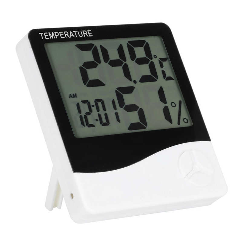 chicken feeder Drinking Bowl Indoor Digital Thermometer Room Desktop Temperature Gauge Humidity Meter Monitor drinking bowls