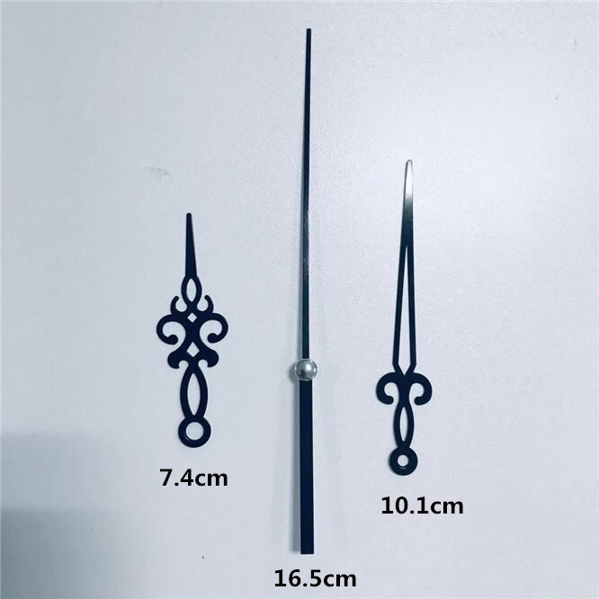 M2188 silencieux grand mur Quartz horloge mouvement mécanisme 22mm arbre réparation outil pièces Kit bricolage ensemble avec des mains en métal: A1