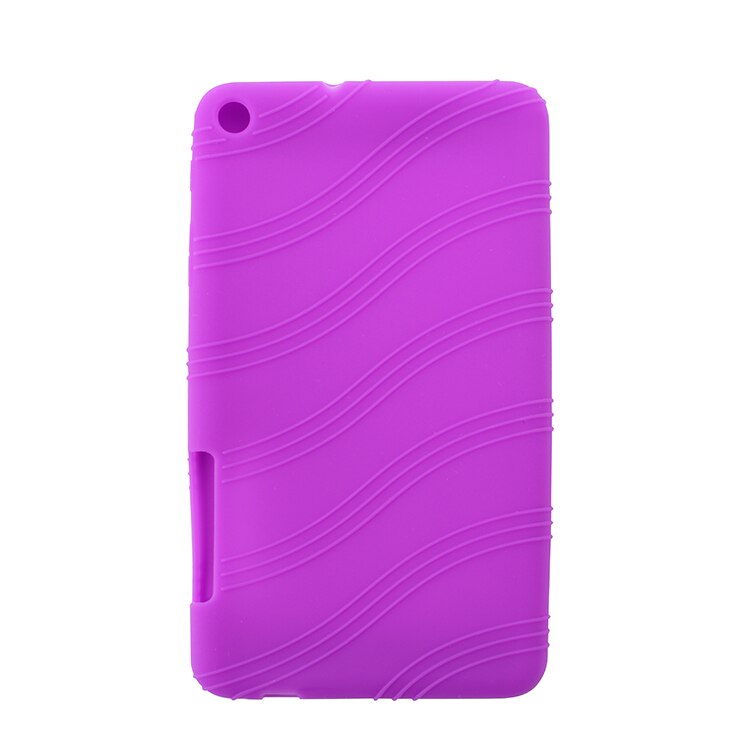 Für Huawei MediaPad T1 7,0 T1-701 T1-701U / T2 7,0 BGO-DL09 BGO-L03 Tablette fallen Weiche Silikon TPU Rückseitige Abdeckung fallen: Violett