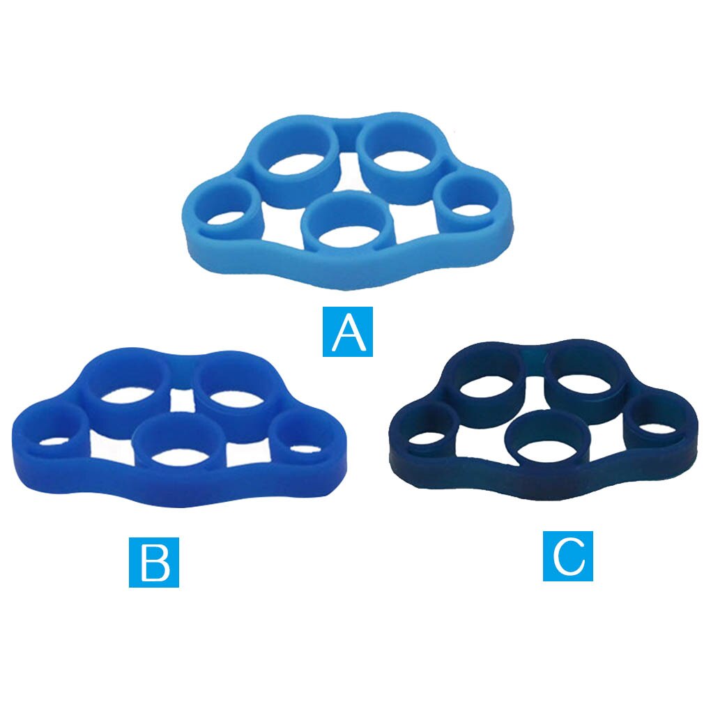 1Pc Finger Gripper Stretcher silicon finger Resistance Bands Hand Extensor Exercise Strength Trainer Set Fitness Equipment
