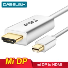 Mini Displayport Naar Hdmi-Compatibel Adapter Dp Kabel Voor Thunderbolt 2 Hdmi Converter Macbook Air 13 Oppervlak Pro 4 thunderbolt