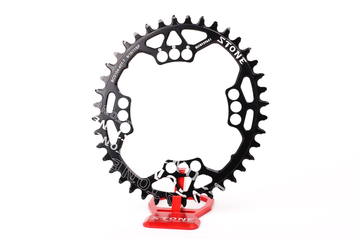 Oval bcd 104 enkelt krank smal bred 34t to 40t 50t 1x system plato ovalado  de104 bcd